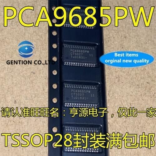 5Pcs PCA9685PW PCA9685 TSSOP28 LED Driver chip in stock 100% new and original