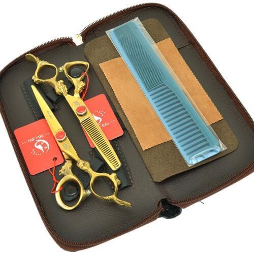 6.0" Meisha High Quality Hairdressing Hair Scissors Salon Thinning Shears Barber Hair Cutting Scissors Stylist Tesouras A0101A