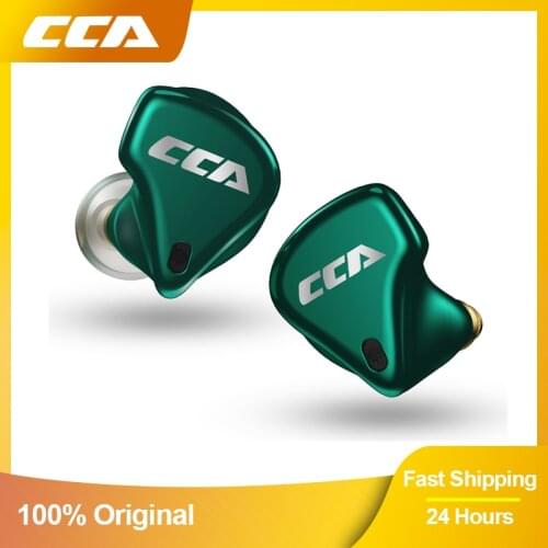 CCA CX10 Wireless Headphones Bluetooth-Compatible 5.0 4BA+1DD Hybrid Technology In Ear Game Earplugs Earphones Monitor Headset