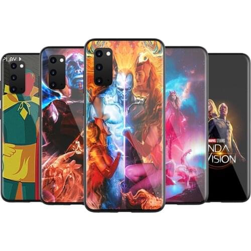 Marvel Avengers Wanda Vision For Samsung S20 FE A91 A81 A72 A71 A52 A51 A42 A41 A32 A31 A21S A21 A12 A11 A02 Plus Phone Case