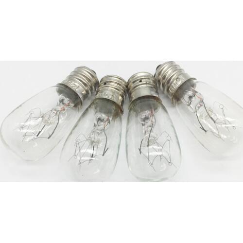 Household sewing machine parts Blubs1.5W /220V and 1.5w/240V Universal Screw on Sewing Machine Light Bulb