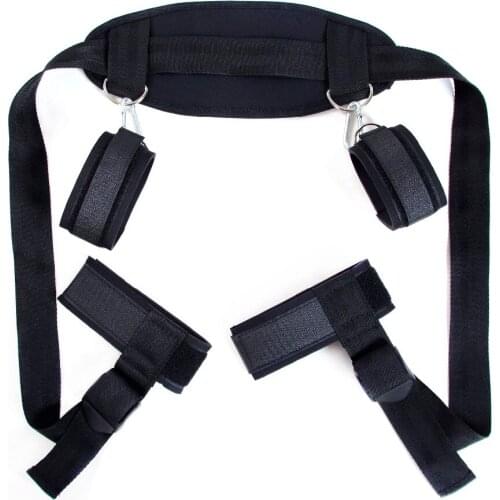 Flogger Posture Belt Bdsm Bondage Restraints Handcuffs Anklecuff Sex Toy Adult Products for Couples Sex Furniture PG0164