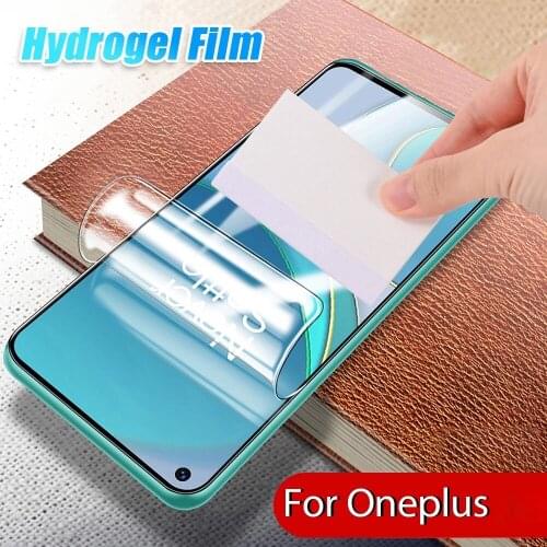9H Hydrogel Film for Oneplus Nord 8T 7 7T 6 6T 5 5T 3 3T for One plus three 1+6T 1+5T 1+6 1+5 1+7 Screen Protector