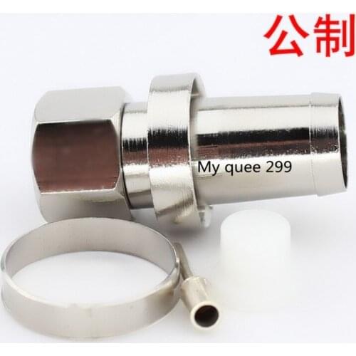 The cable TV joint is made to increase the extension of the 75-9f TV signal amplifier connector