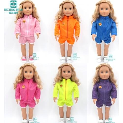 Doll clothes for 18inch 43cm-45cm American' doll and baby dolls Accessories casual suit swimsuit ,diving suit ballet dress