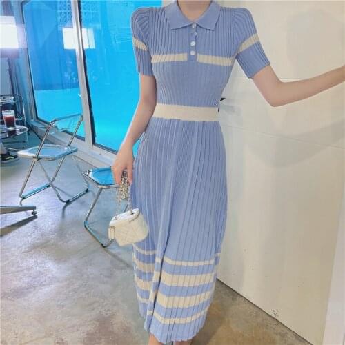 Lady Laixi Summer Knitted Dresses