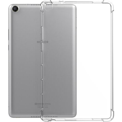 Transparent Shockproof Bumper Case for Huawei MediaPad T3 M3 M5 M6 Case Clear TPU Silicone Cover for MatePadPro 10.8 Funda Coque