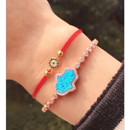 Sdzstone Bracelets Red Thread