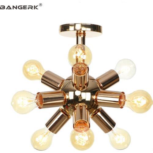 Nordic Modern Ceiling Lights Lustre Luminaria Led Ceiling Lamp Loft Decor Iron Gold Home Lighting For Living Room Fixtures