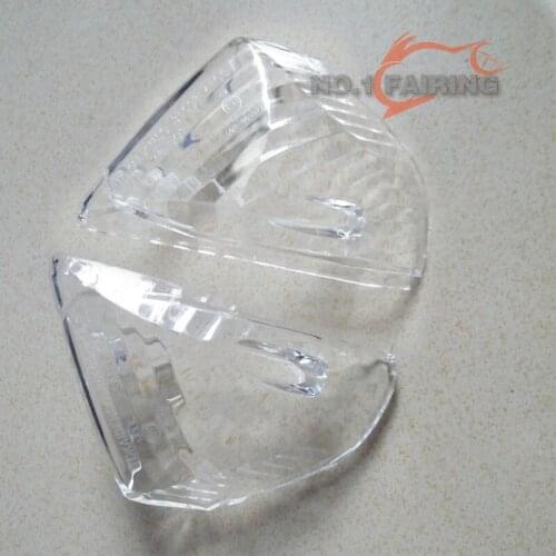 ZXMT Rear Turn Signal Blinker Light Lens Cover For 600/750 1000 K5 K6 Clear