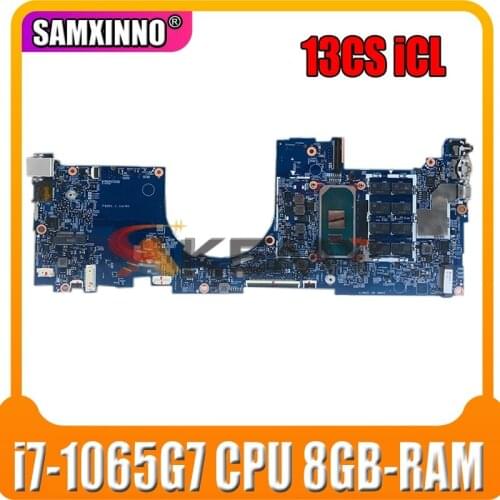 Akemy 19728-1 13CS iCL For HP Laptop motherboard mainboard W/ i7-1065G7 CPU + 8GB-RAM UMA
