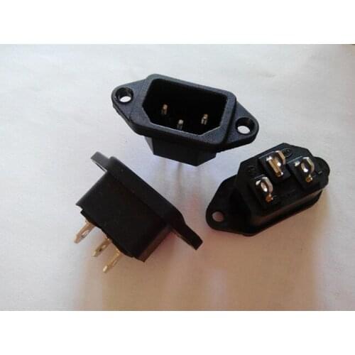 For Electric car charger socket charging interface three-prong outlet accessories electric car accessories