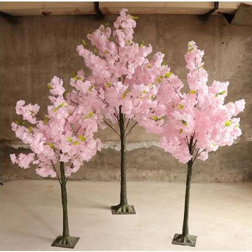 Artificial Cherry TreeSimulation Plant Fake Flower Tree Living Room Hotel Wedding Wedding Decoration Home Furnishing Cherry Tree