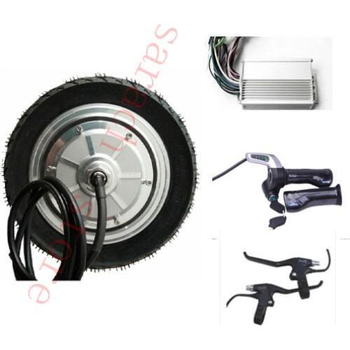 9 inch 500W 24V electric scooter wheel ,electric brushless non-gear hub motor , electric scooter conversion kit