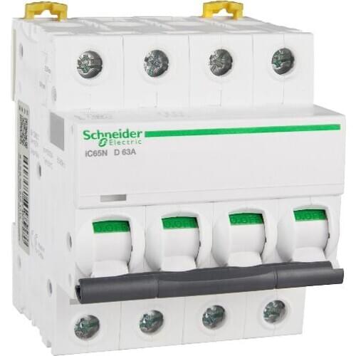IC65N 4P D63A A9F19463 4P | 63A | D | 6KA IC65N miniature circuit breaker