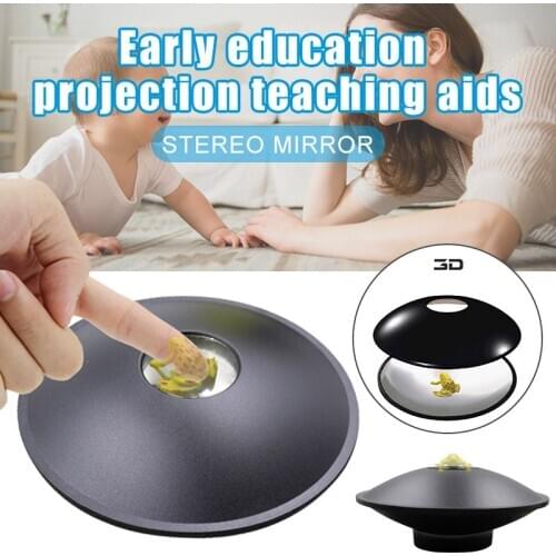 New 3D Optical Illusion Maker Mirascope Hologram Image Creator Science Trick DOM668