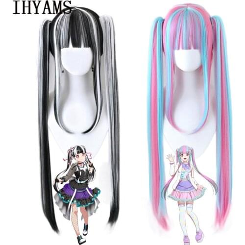 Pareo Nyubara Reona Wig Two VersionBanG Dream! RAISE A SUILEN RAS Cosplay Synthetic Women Hair Bandori Pareo Cosplay Wig + Cap