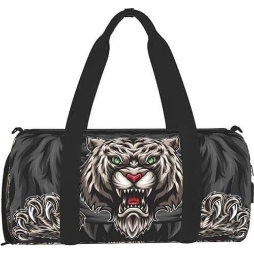 Polyester Luggage Gym Bags Outdoor Bag LargeWith Traveling Tas For Women Men Travel Dufflel Handbags Sack With Shoes Compartment