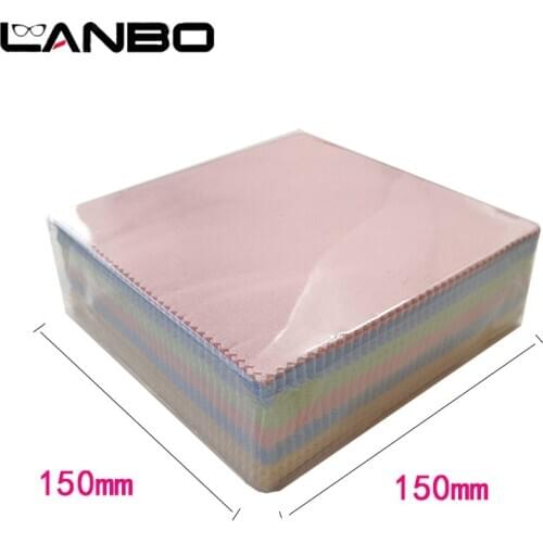 LANBO 30Ps 15*15cm Lens Clothes Eyewear Accessories Cleaning Cloth Microfiber Sunglasses Eyeglasses Camera Glasses Duster Wipes