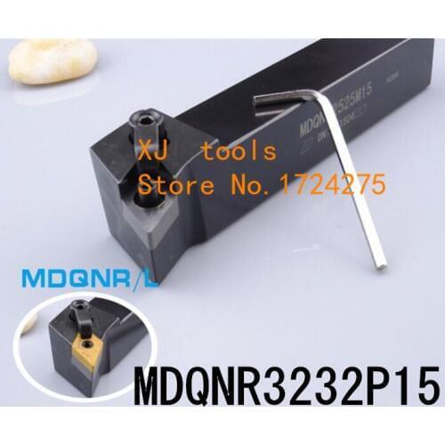 MDQNR3232P15/ MDQNL3232P15 Metal Lathe Cutting Tools,CNC Turning Tool,Lathe Machine Tools, External Turning Tool Type MDQNR/L