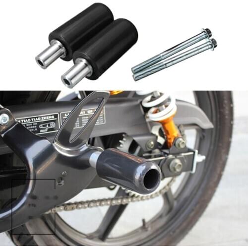 1Set Universal Large Motorcycle Frame Sliders Anti Crash Protector Glue Stick Wholesale