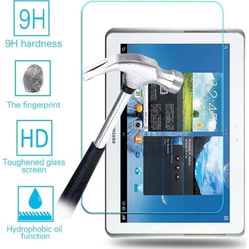 For Samsung Galaxy Note 10.1 N8000 N8010 P5100 P5110 Tempered Glass Screen Protector 2.5D 9H Premium Explosion-Proof Protective