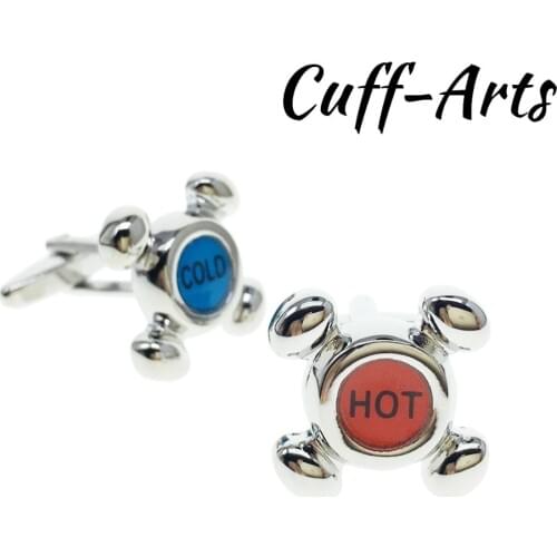 French shirt Taps Plumbers cufflink for mens Cuffs link Jewelry Button High Quality Luxury Wedding C10324
