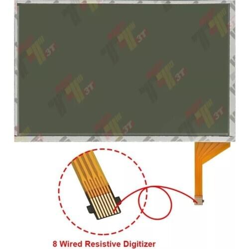 5" Touch Screen Digitizer for Fiat Alfa Lancia LCD Navigation Systems LQ050T5DW02