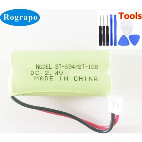 New 2.4V 700mAh Replacement Battery For Siemens C28 46 360 365 36H A140 Telephone Accumulator Pack 2-wire Plug Batterie+tools
