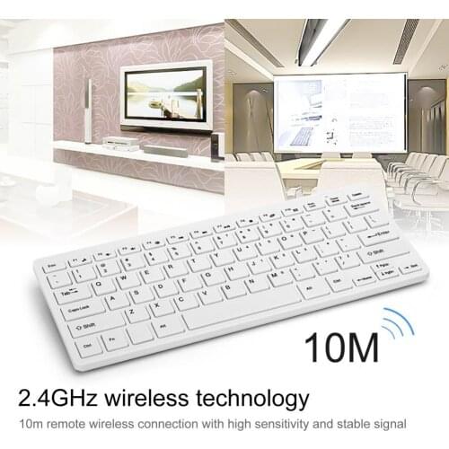 2Pcs/Set Wireless Silent Keyboard Ergonomic Mouse square keycap Keyboard Gaming Mouse For Macbook Pro Laptop Computer Keyboard