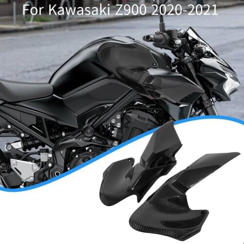 Motorcycle Side Trim Protector Cover Gas Fuel Tank Side Panel Fairing Cow For Kawasaki Z900 Z 900 2020-2021 Accessories