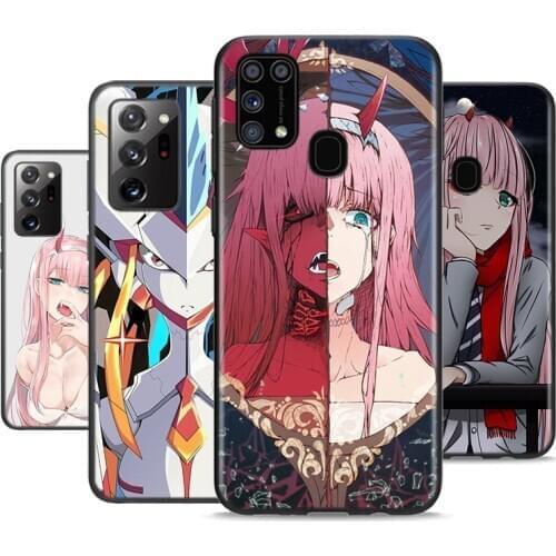 Zero Two Darling In The FranXX For Samsung Galaxy M31 M10 M10S M20 M21 M30 M40 M60S Note 20 10 9 8 S6 Plus Ultra Lite Phone Case