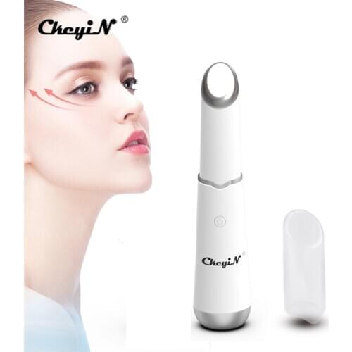 CkeyiN 42℃ Lonic Eye Massager Photon Therapy High Frequency Vibrating Electric Eye Anti Aging Wrinkle Removal Beauty Instrument