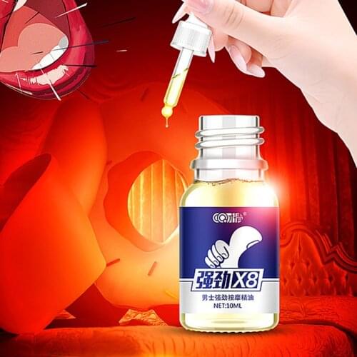 Hot 10ml Private Part Enlargement Essential Oil Precious Plant Extracts Extender Larger Thicker Longer Essence Oil for Men