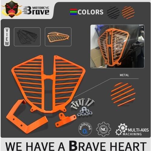 Motorcycle Aluminum Headlight Guard Protector Cover Protection Grill For KTM 790 Adventure 2019 2020 790 adv 790adv