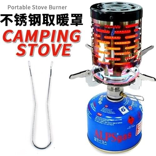 Outdoor Camp Heating Cover Autumn Winter Mini Heater Infrared Tent Stainless Steel