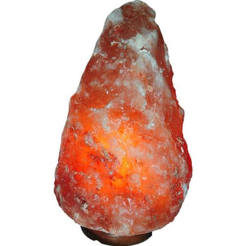 Natural Himalayan Rock Salt Lamp Wired Bulb Pink 9-10Kg