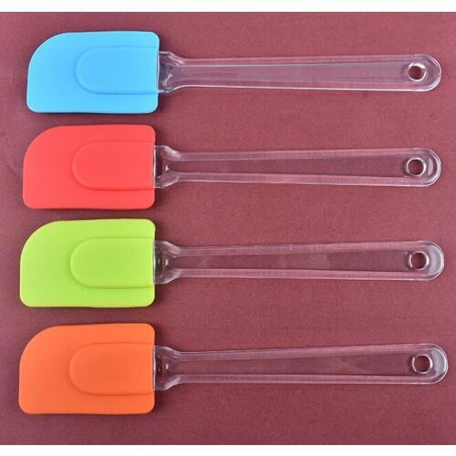 Silicone Spatula Butter Scraper Scraping Pastry Cutter Stirring Cake Flour Batter Mixing Knife Cream Decoration Baking Tool