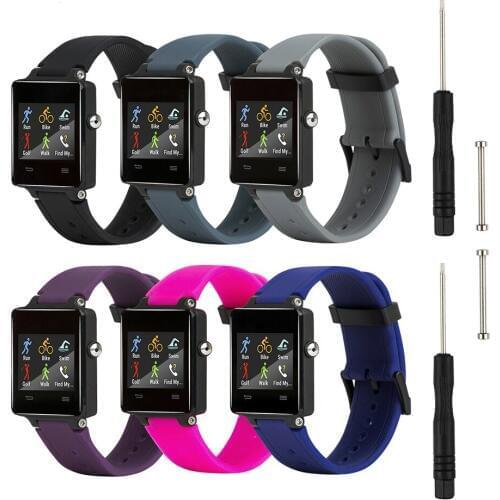 Baaletc Silicone Replacement Watch Band for Garmin Vivoactive/Vivoactive Acetate Smartwatch Bracelet Accessories Men Women