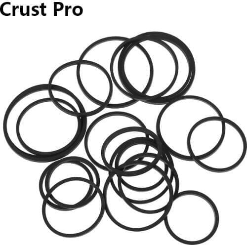 20PCS Universal Mix Cassette Tape Machine Belt Assorted Common Square Rubber Belt for Recorders Walkman CD DVD Drive 634A