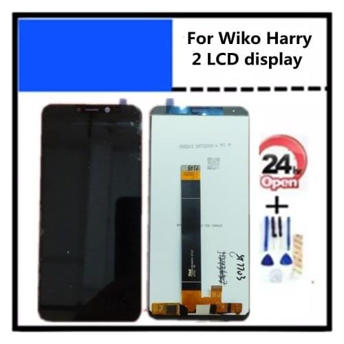 5.45" LCD Display For Wiko Harry 2 LCD display Touch panel Screen sensor monitor Digitizer assembly For Wiko Harry2 lcds replace