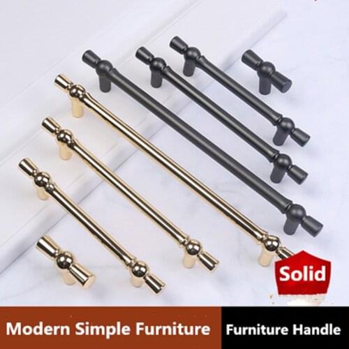 96 128 192mm modern simple fashion gold kitchen cabinet wardrobe furniture door handle gary drawer cupboard dresser knob pull 5"