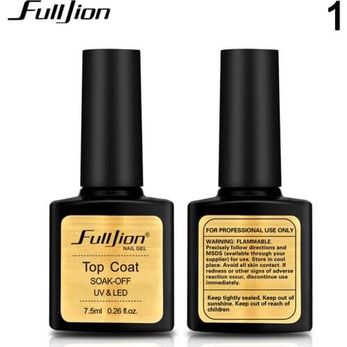 Base/Top Coat Transparent Nail Art Gel UV LED Soak Off Long Lasting Primer Nail Manicure Varnish NN