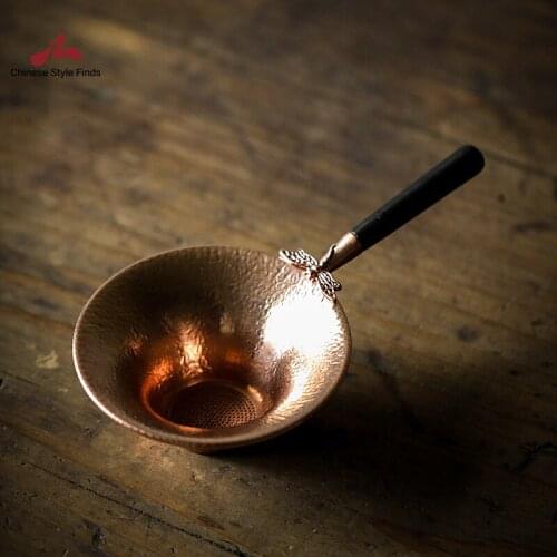 Tea Set Coffee And Tea Tool Copper Tea Strainers Kung Fu Tea Accessories