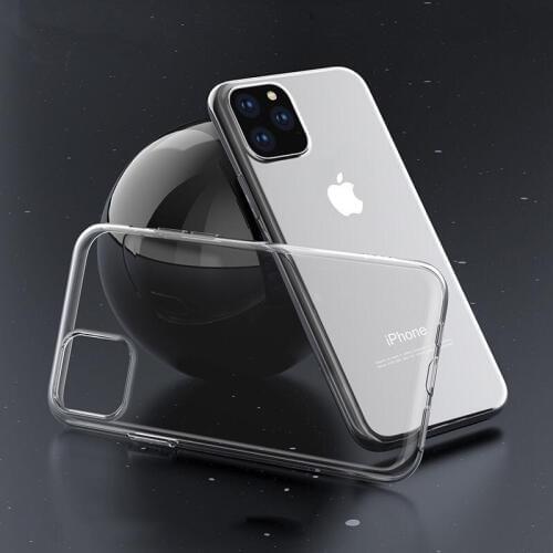For iPhone 11 Case Slim Clear Soft TPU Cover Support Wireless Charging for iPhone XR X XS 11 Pro Max 6 6S 7 8 Plus 5 5S SE New