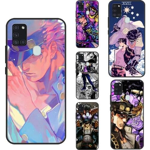 Jotaro Kujo Star Platinum JoJo Anime Case For Samsung A52 A72 A32 A12 A51 A71 A11 A31 A01 A02S A40 A50 A70 A20e A21S Back Cover