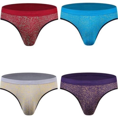 Breathable Mesh Silk Mens Underwear New Contton 2018 Briefs Men Bamboo Fiber Mens Bodysuit Male Comfortable Solid Underpants