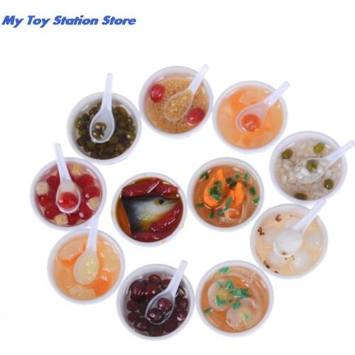 Hot sale 5pcs Simulation of food dollhouse for BJD Doll for blythe,New Fashion Doll accessories food for barbie doll
