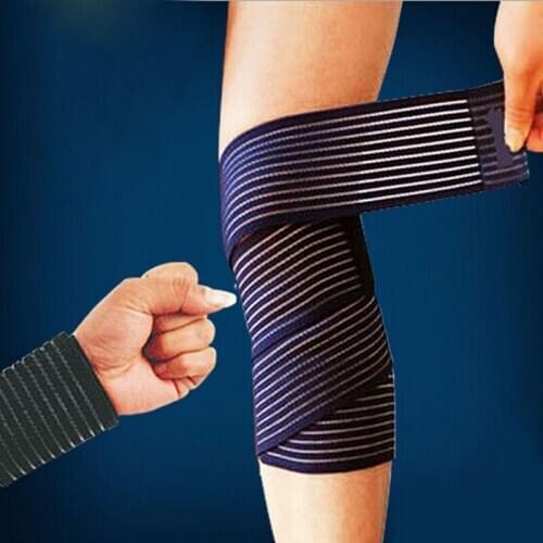 Knee Elbow Wrist Ankle Bondage Cuff Support Wrap Sport Bandage Compression Strap Belt Fitness Gym Brace Tape Elastic Band