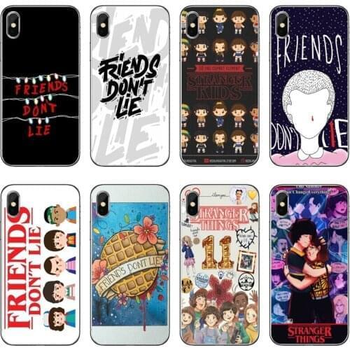 Tv Stranger Things Friends Don't Lie soft Phone Case For Huawei P30 P20 Pro P10 P9 P8 Lite Y5 Y6 Y7 Y9 P Smart Plus 2018 2019